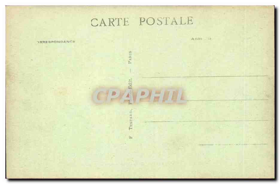 Billancourt CPA Les bords de la Seine La Navigation — Rückseite