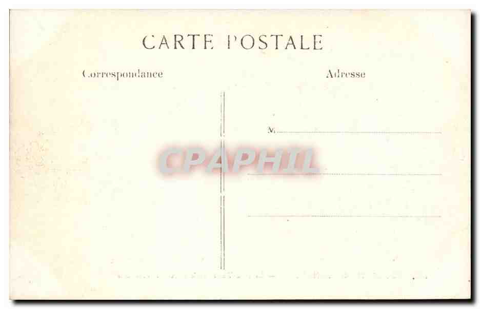 Boulogne Billancourt CPA La rue Thiers et la route de Versailles — Rückseite