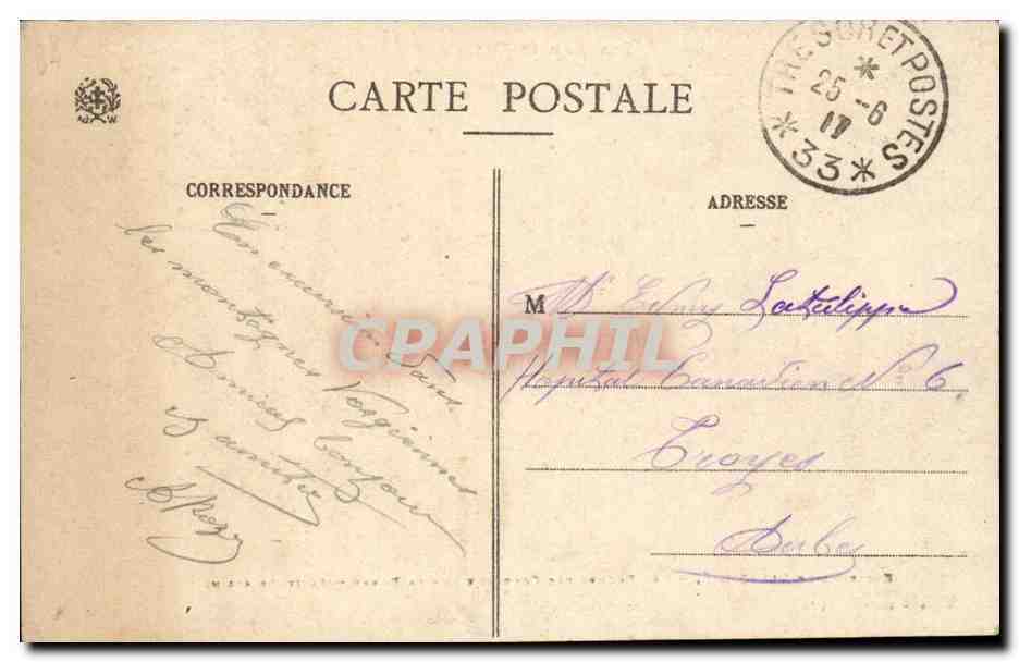 Hautes Vosges CPA Environs de Saint Die Les roches des corbeaux sur la burre  — Rückseite