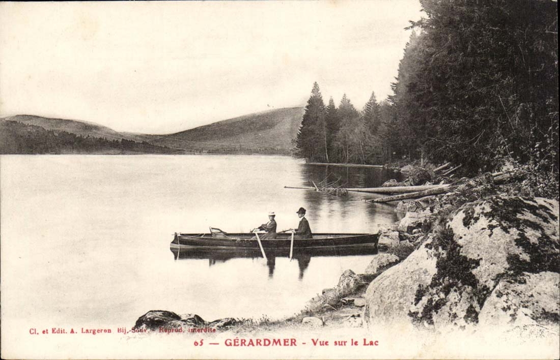 Gerardmer CPA Vue sur le lac