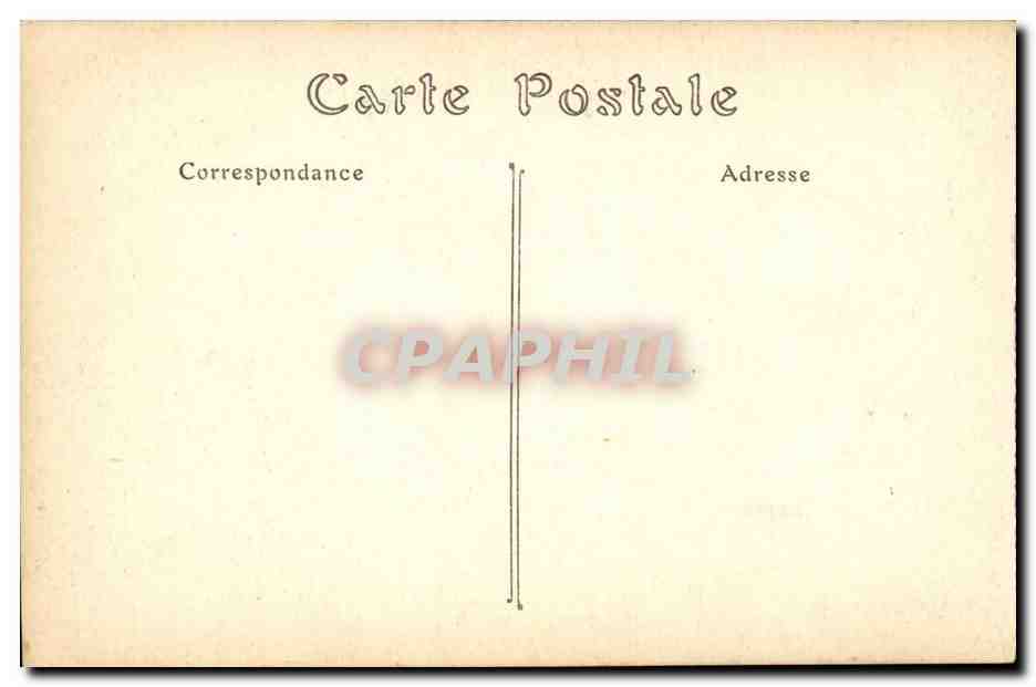CPA Costumes Moeurs et coutumes bretons Femme de l'ile de Sein TOP — Rückseite