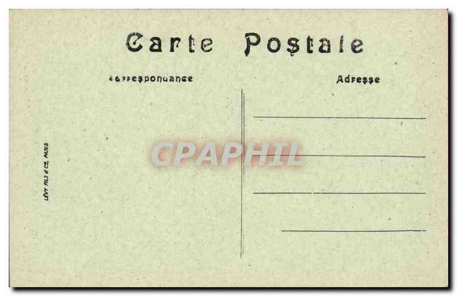 Jeune Paysanne des environs de Concarneau — LL — Série 42 Mœurs et Types Bretons — Verso