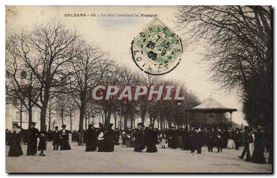 Orleans CPA Le Mail pendant la musique