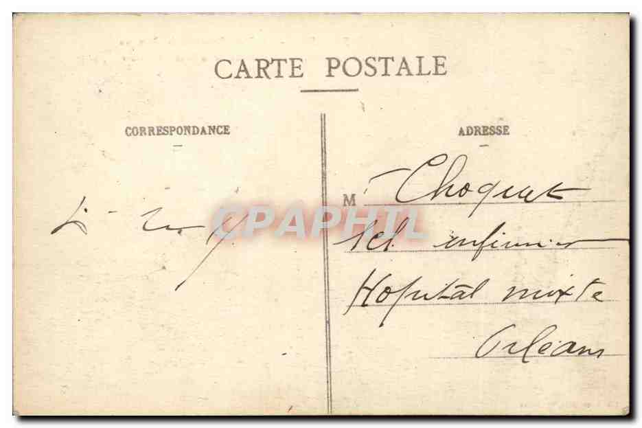Pithiviers CPA La place Duhamel du Monceau Le Mail sud et les bureaux de Sous prefecture — Back