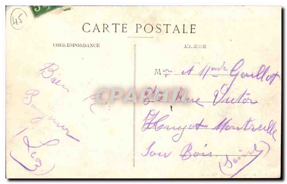 Pithiviers CPA Duhamel du Monceau (agronome) — Back