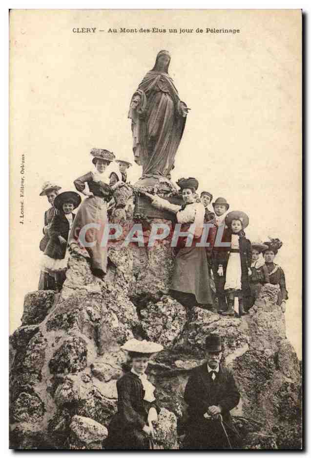 Cléry — Au Mont-des-Élus un jour de Pèlerinage — J. Londe, Éditeur, Orsay