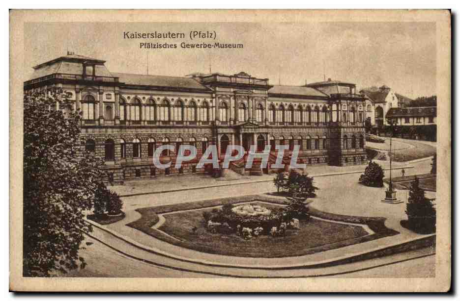 autriche Austria Wien Vienne CPA Kaiserslautern Pfalzisches Gewerbe Museum