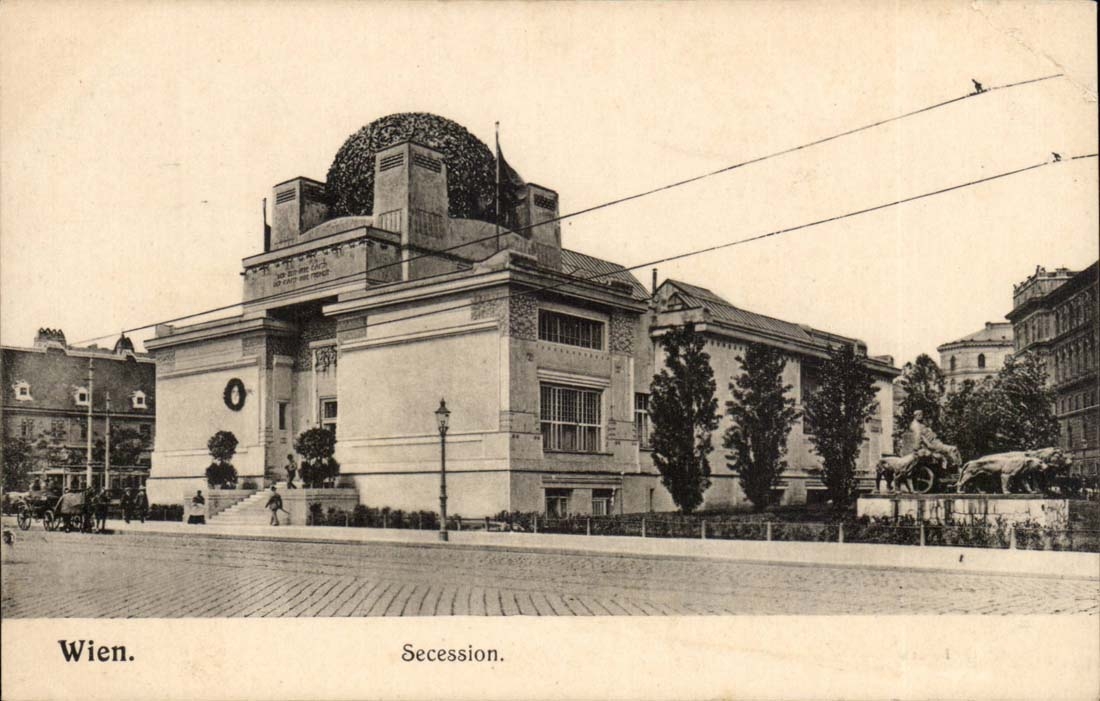 CPA Austria Autriche Gruss aus Wien Secession