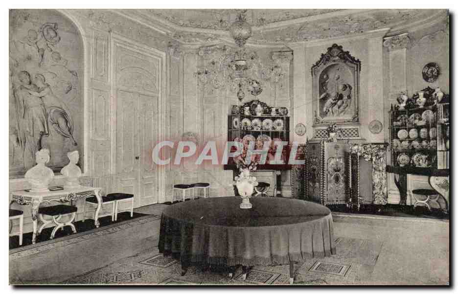 Das Esszimmer (Weiße Zimmer) — Das Schloss La Hague, 1925 — A. J. H. H. van der Hagen