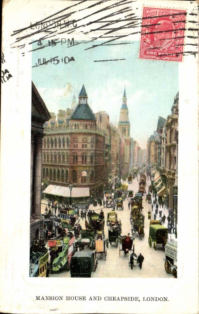 Grande Bretagne London CPA Mansion House and Cheapside