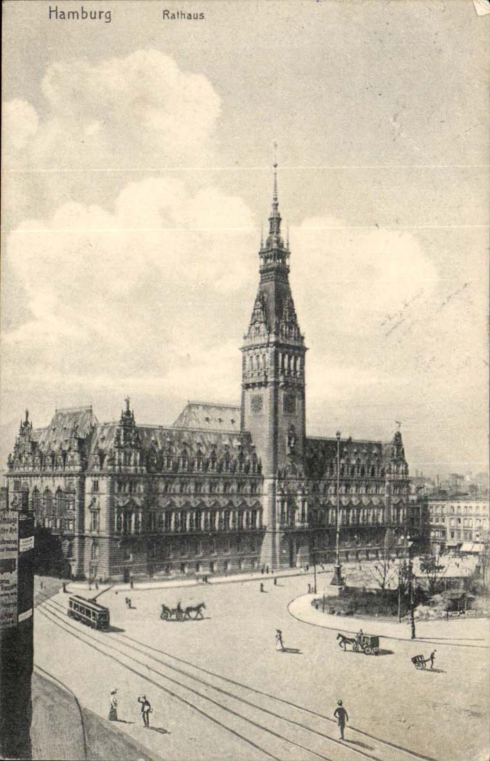 Allemagne Hamburg CPA Rathaus