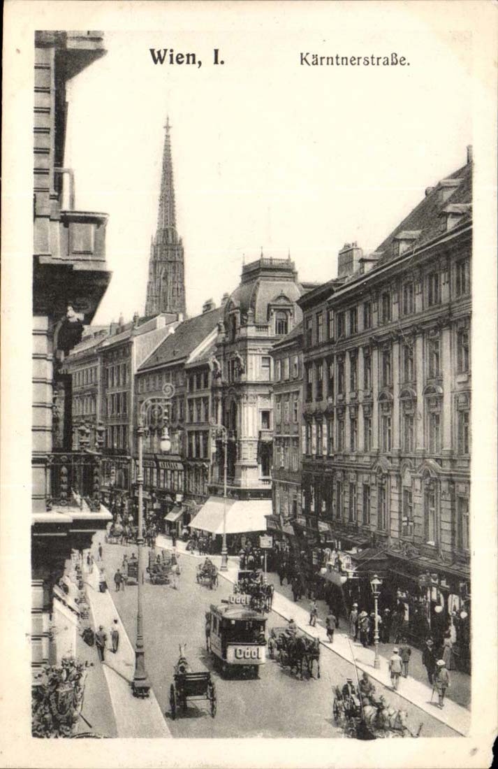Autriche Asutria Wien CPA Karntnerstrasse