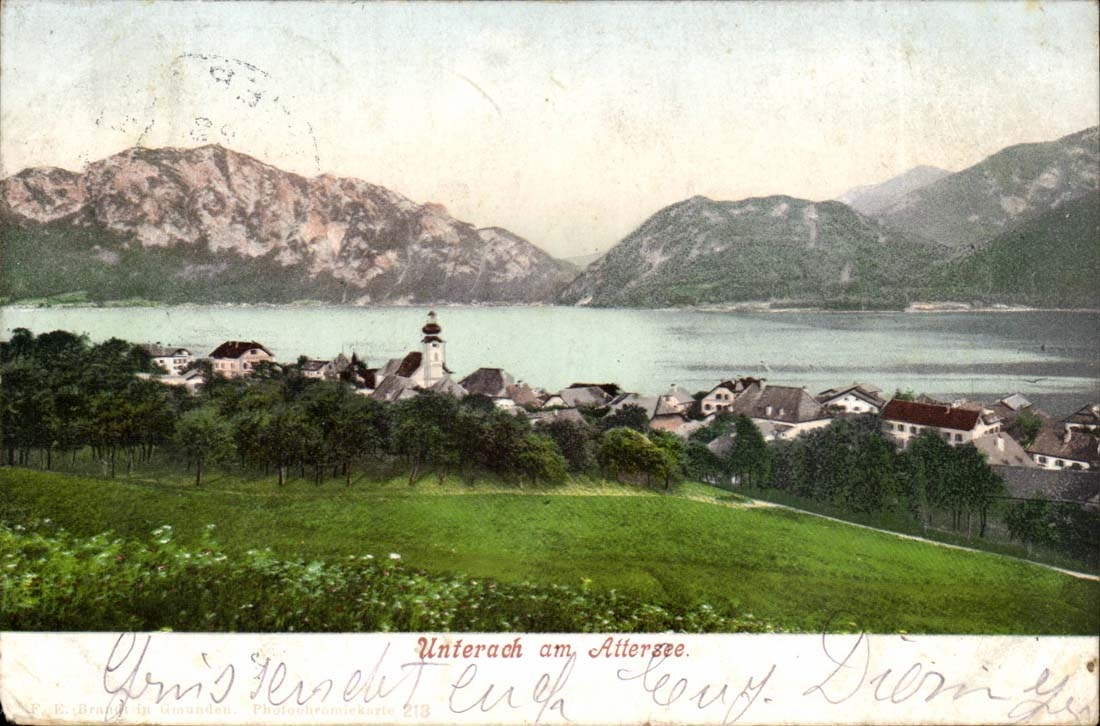 Austria Autriche Unterrach am Altersee