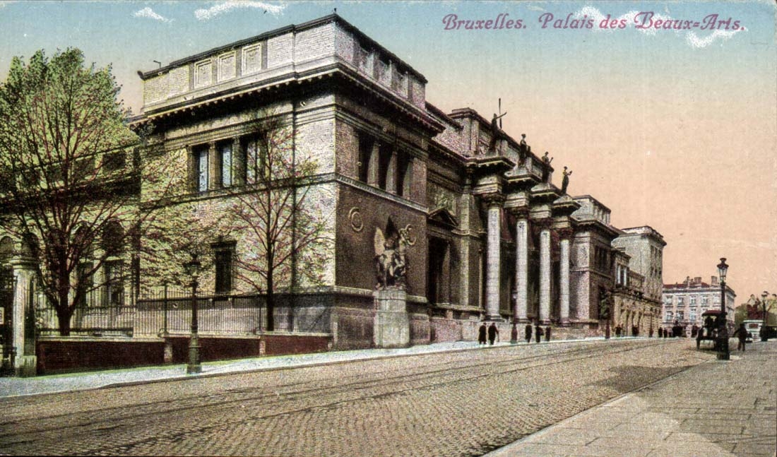Belgique Bruxelles CPA Palais des Beaux arts