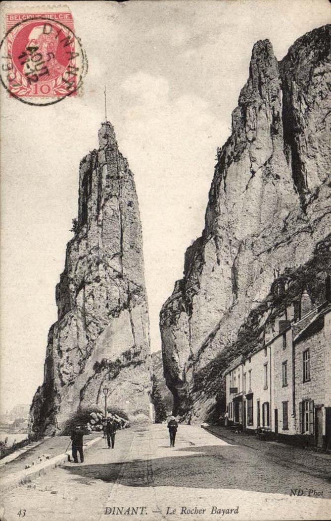 Belgique Dinant CPA Le rocher Bayard