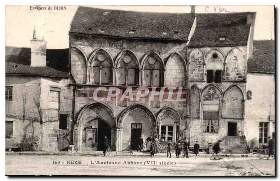 Beze CPA L'ancienne abbaye (7eme) Epicerie Mercerie