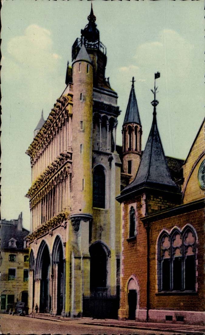 Dijon CPA Eglise Notre DAme
