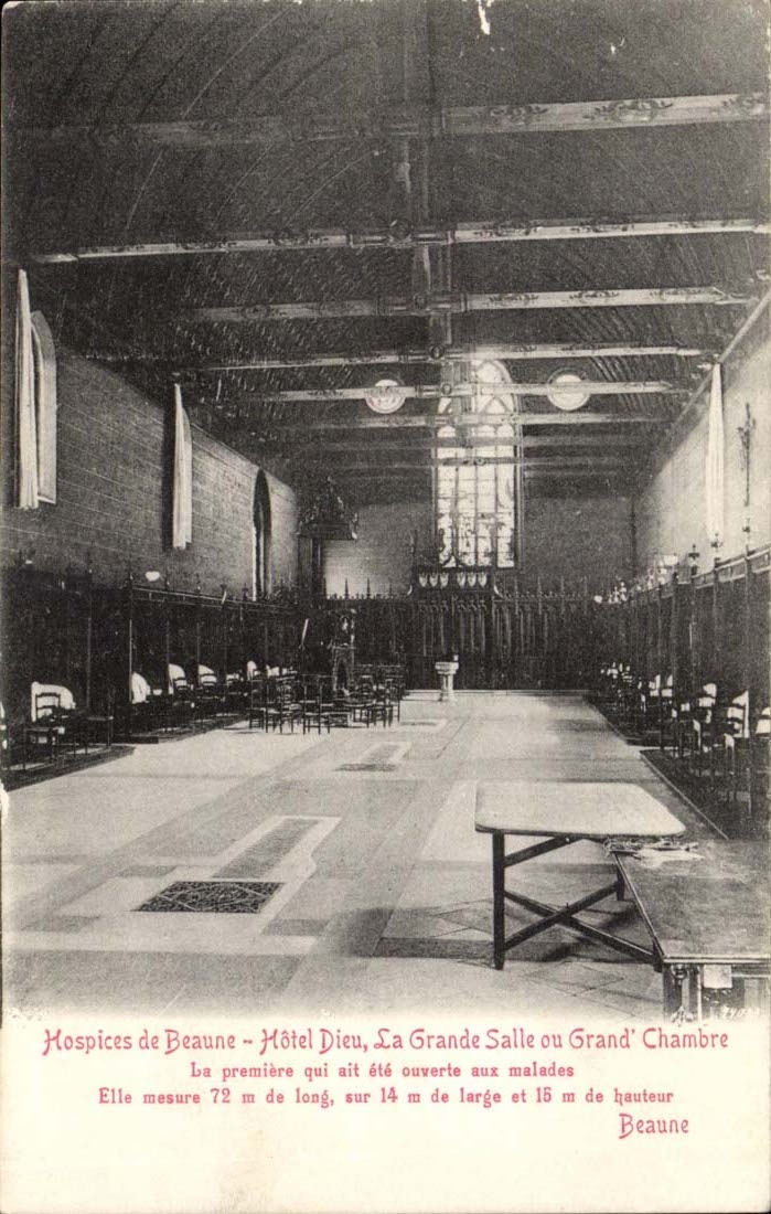 Hospices de Beaune CPA Hotel Dieu la grande salle ou grand chambre