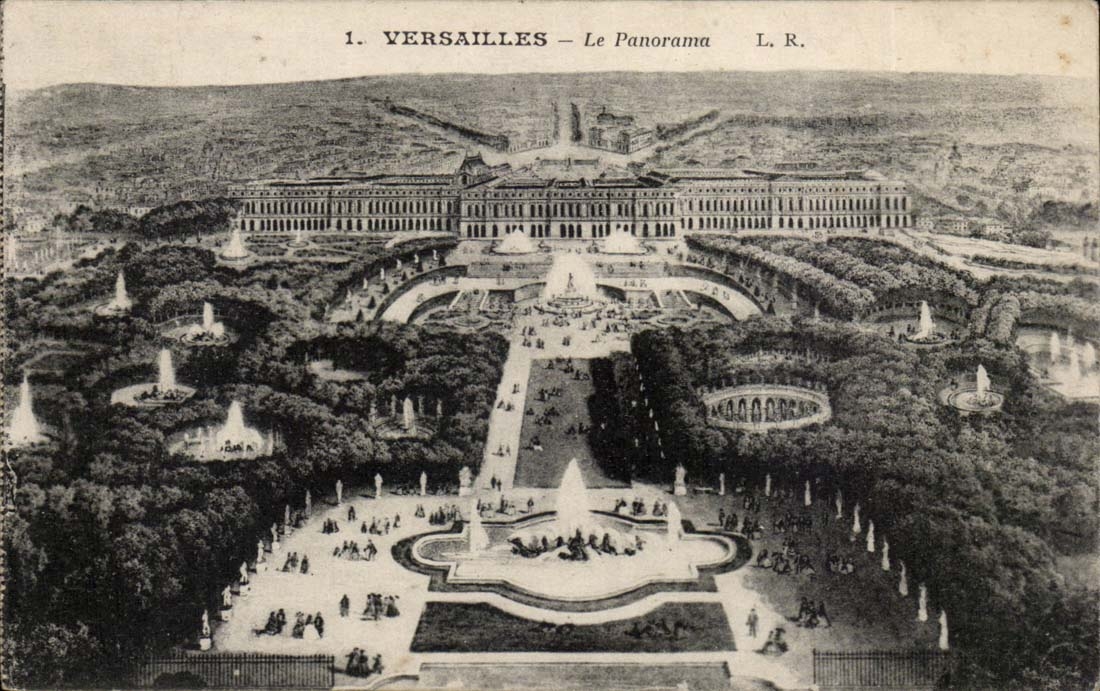 Versailles — Le Panorama — L. R.
