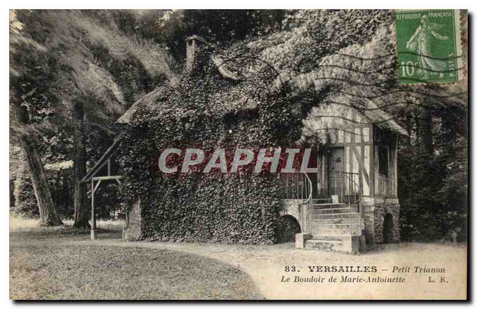 Versailles — Petit Trianon — Le Boudoir de Marie-Antoinette — L. Ragon