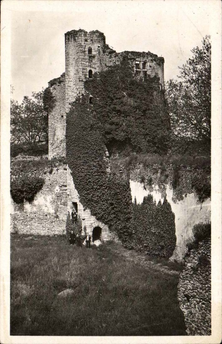 Blandy les Tours CPA Tour des archives