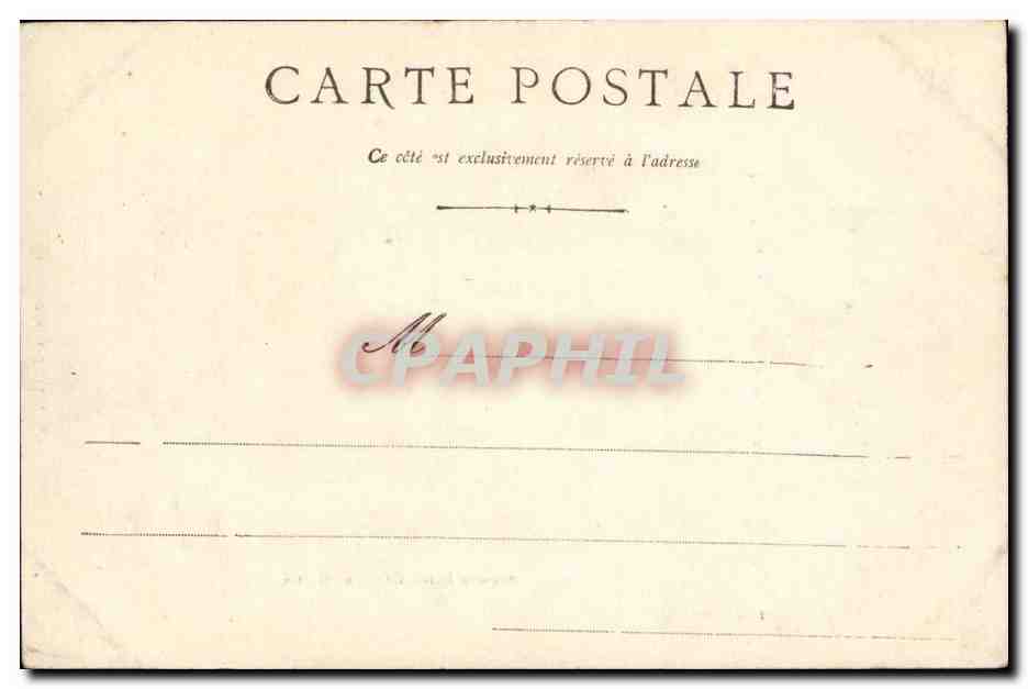 Mantes CPA Portail de Notre Dame — Verso