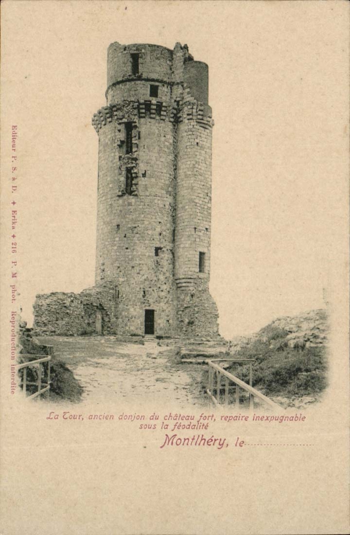 Montlhery CPA La tour