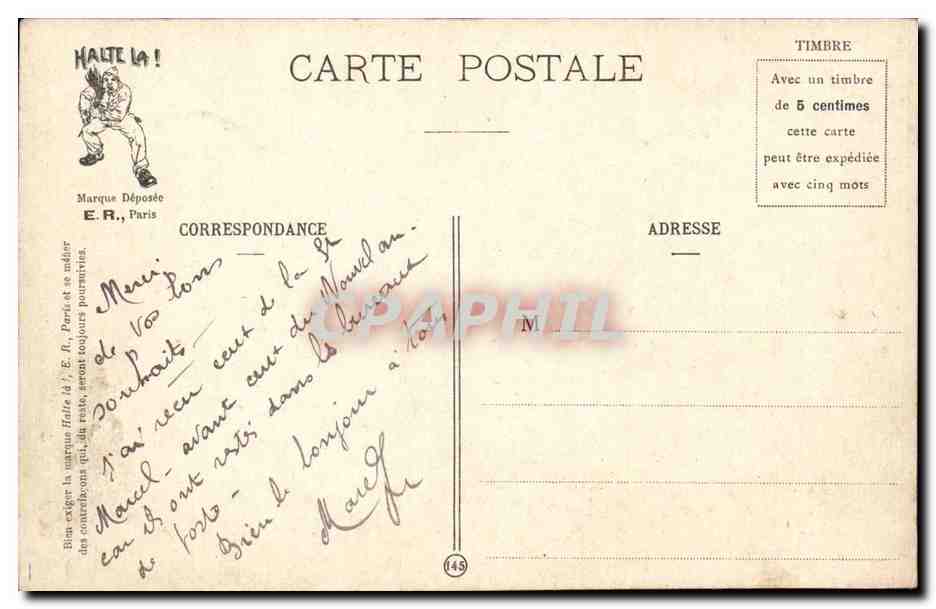 CPA Illustrateur La paresse Les sept peches capitaux du soldat (miitaire militaria) — Rückseite