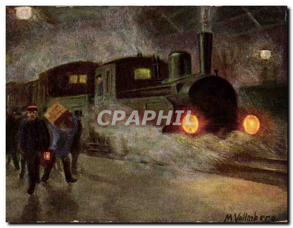 CPA Train Chemin de fer