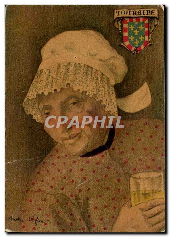 CPA Touraine Femme 