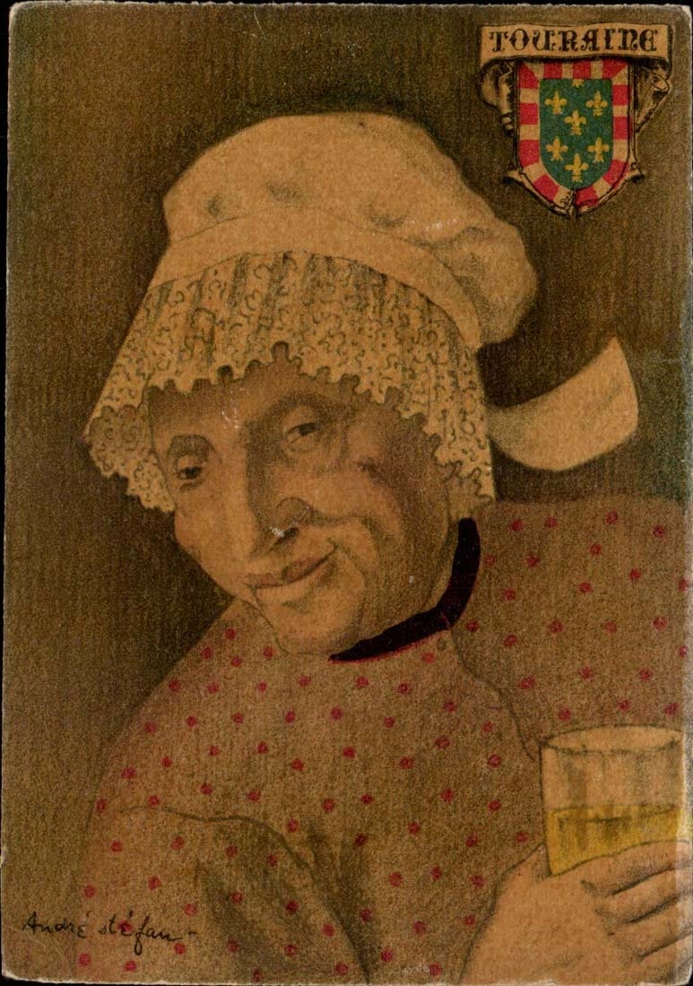 CPA Touraine Femme 