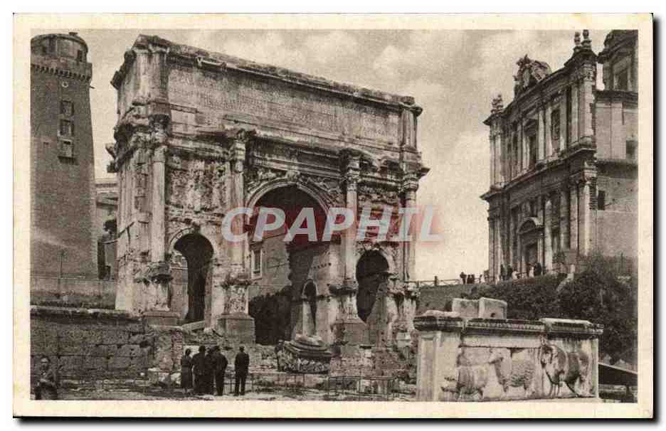 Italie Italie Roma CPA Arco di Settimlo Severo