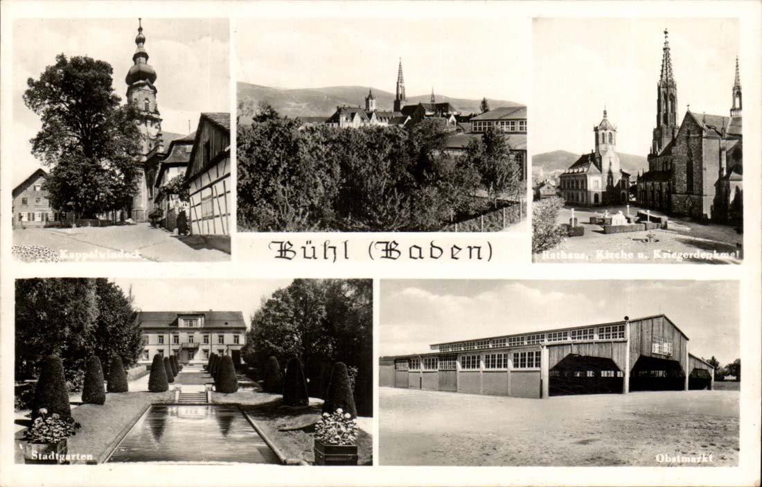 Allemagne Buhl Baden CPA 