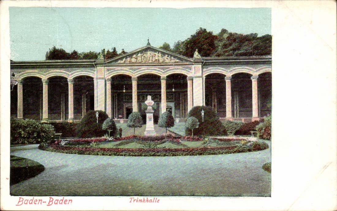 Allemagne Baden Baden CPA Trinkhalle