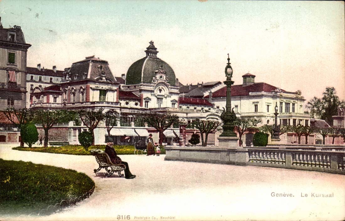 Suisse Geneve CPA Le Kursaal