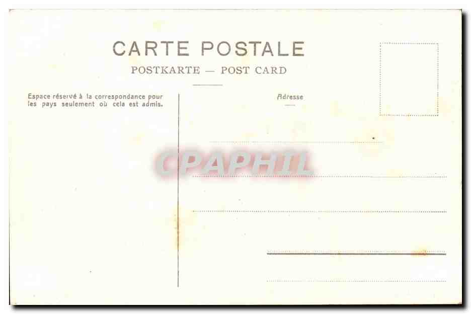 Suisse Neuchatel CPA Vue sur la ville le lac et les Alpes — Rückseite