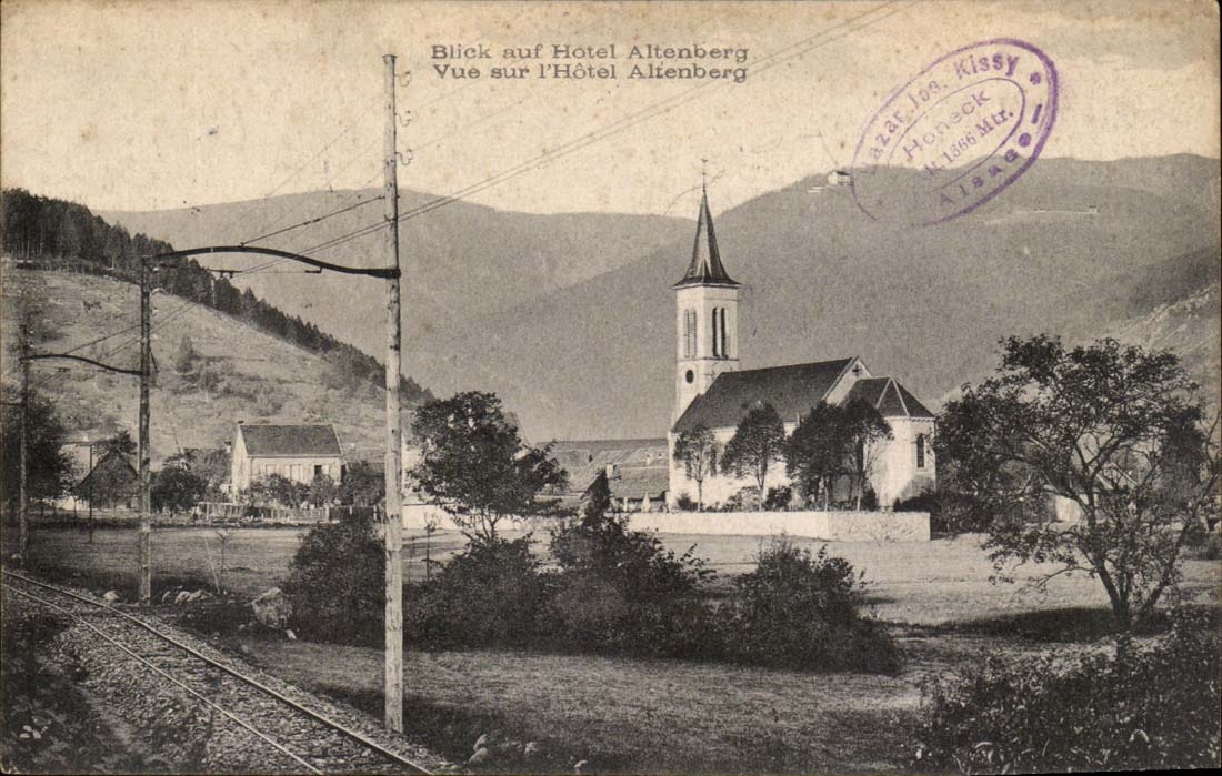 Allemagne CPA Blick auf Hotel Altenberg