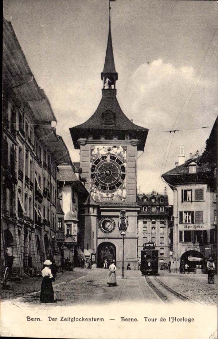 Suisse CPA Bern der Zeifglockentunr Tour de l'horloge