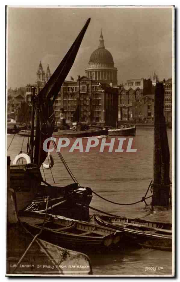Grande Bretagne London CPA St PAuls from Bankside