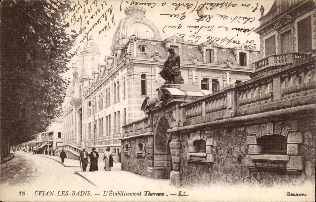 ÉVIAN-LES-BAINS — L'Établissement Thévenin — Selbota