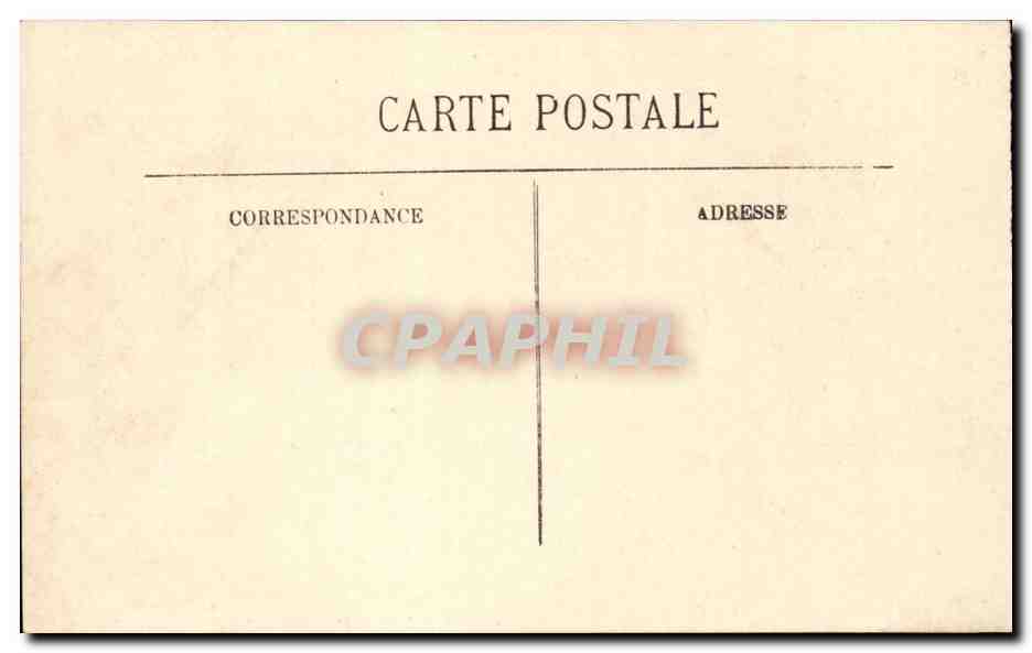 Plessis les Tours CPA Le chateau facade ouest Ancienne demeure du roi Louis XI — Rückseite