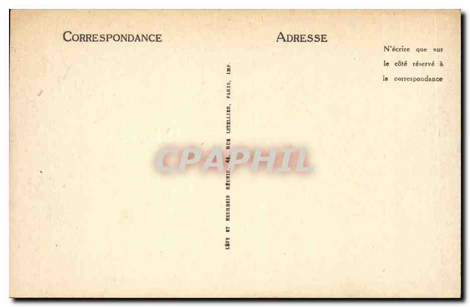 Pornichet CPA La plage (enfants) — Back