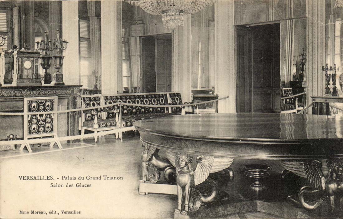 Versailles CPA Palais du Grand Trianon Salon des Glaces