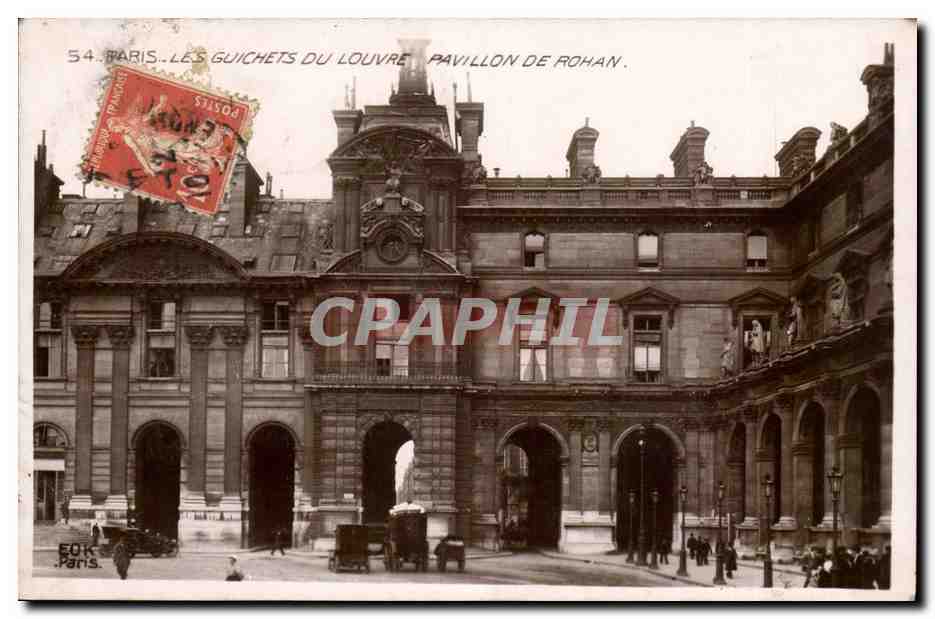 Paris (1er) CPA Les guichets du Louvre Pavilon de Rohan