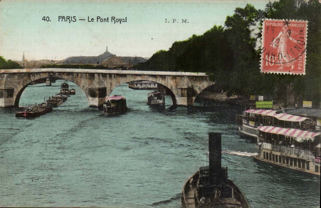 Paris (1er) CPA Le pont Royal
