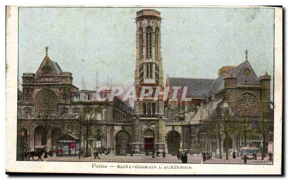 Paris (5eme) CPA Saint Germain l'auxerrois