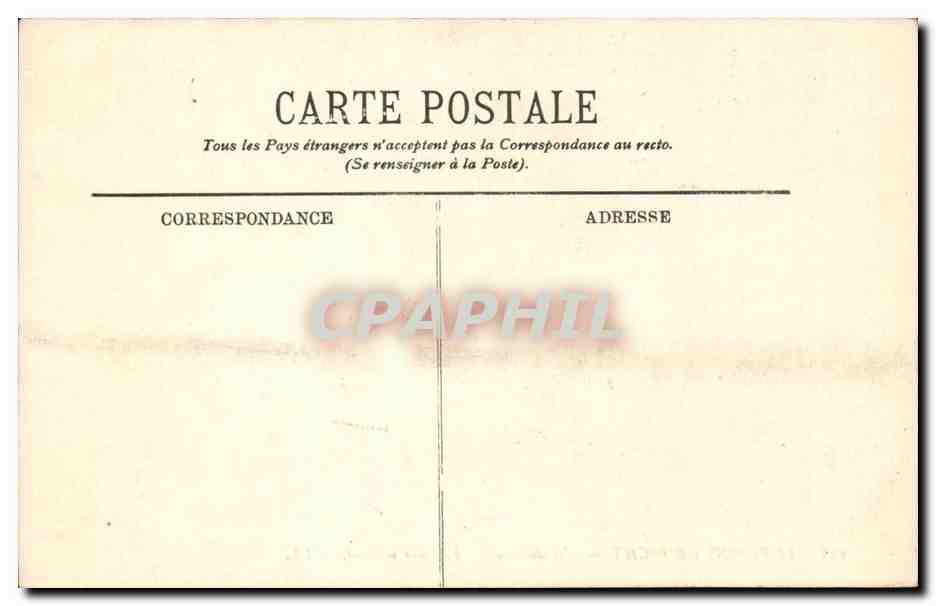 CPA Environs de Vichy L'ardoisiere le Gour saillant — Verso