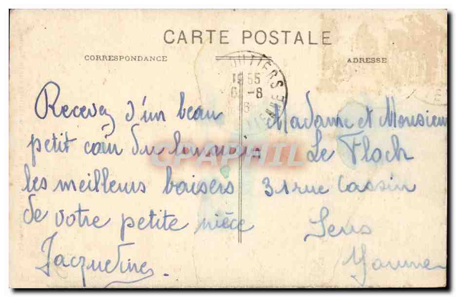 Eymoutiers CPA Un bon coin a truites sur la Vienne — Rückseite