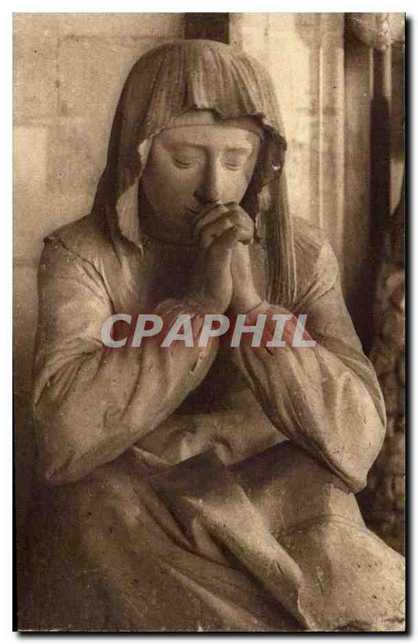 CPA Les Saints de Solesmes Sainte MArie MAdeleine 1496
