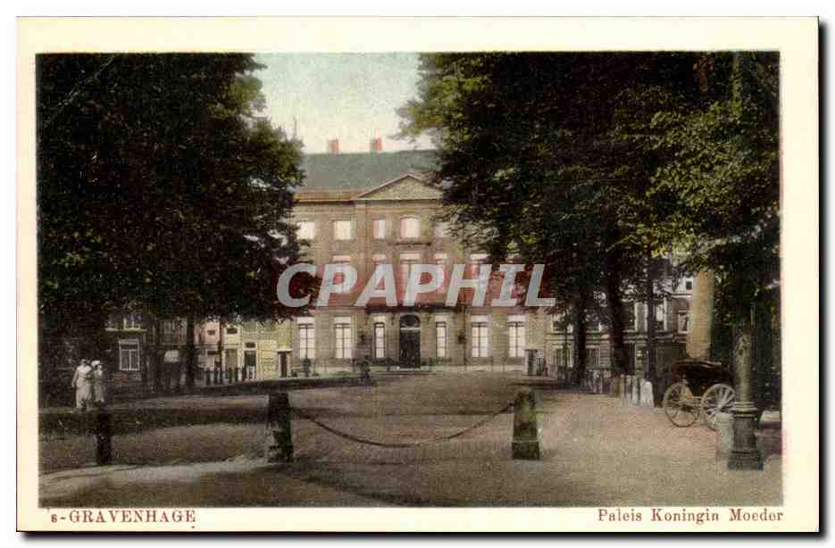 Pays Bas CPA Gravenhage Paleis Koningin Moeder